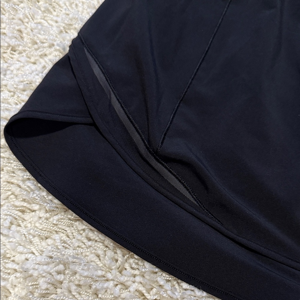 Like New! Lululemon Black Athletic Skort size 10 - Picture 2 of 5